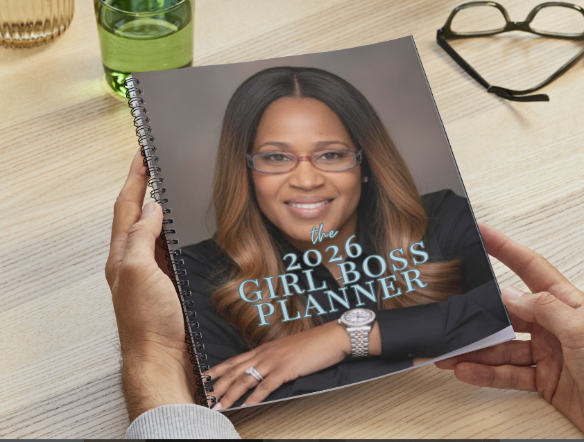 Customized “Girl Boss” Planner Spiral Bound