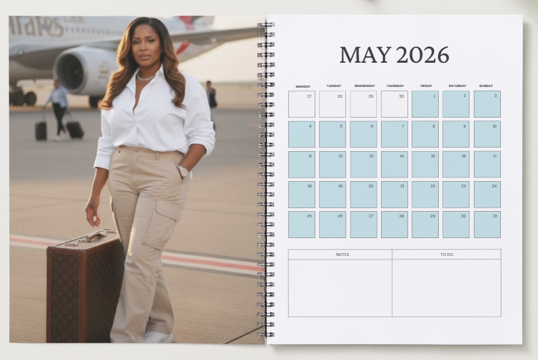 Customized “Girl Boss” Planner Spiral Bound